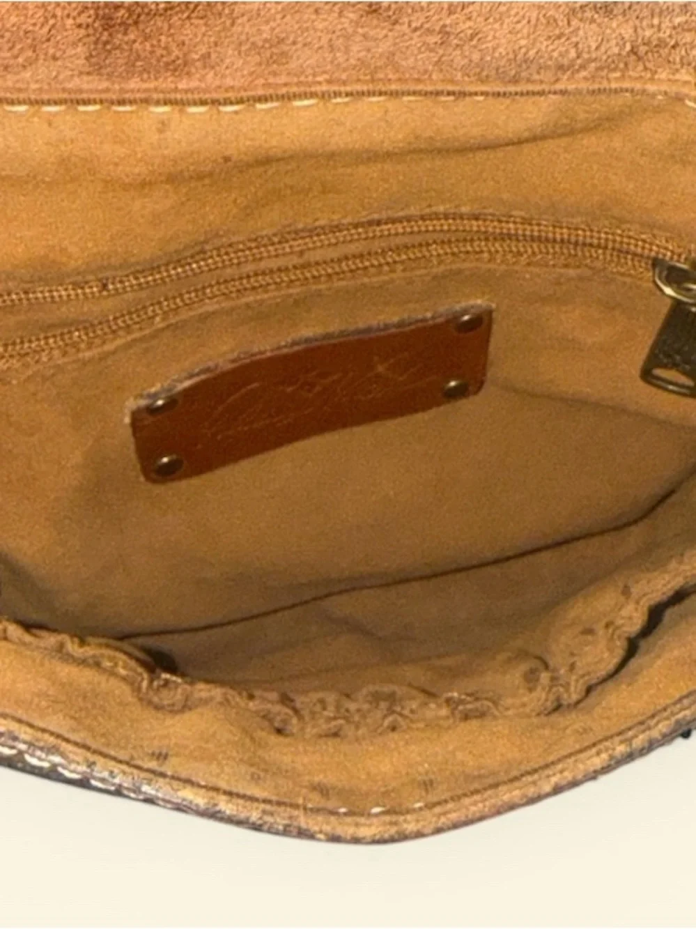 Patricia Nash Leather Crossbody Bag